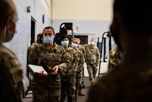 preparing for refugees to arrive