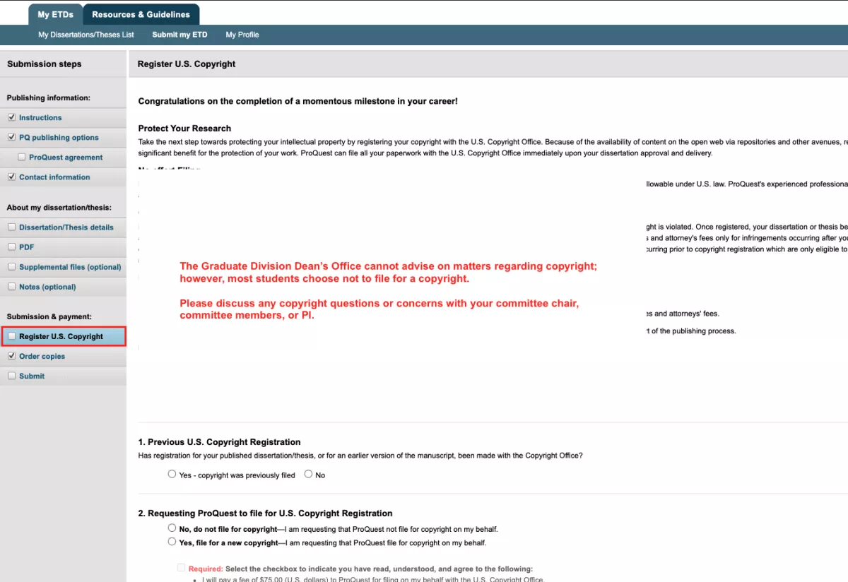 ProQuest - Copyright