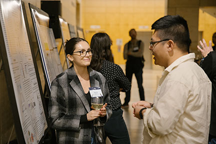 Kenya Bonitto presents her poster