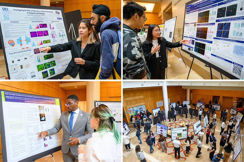 scenes from 2023 SRTP symposium